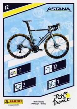 2019 Panini Tour de France - Des Cartes #C2 Maillot Astana Pro Team Back